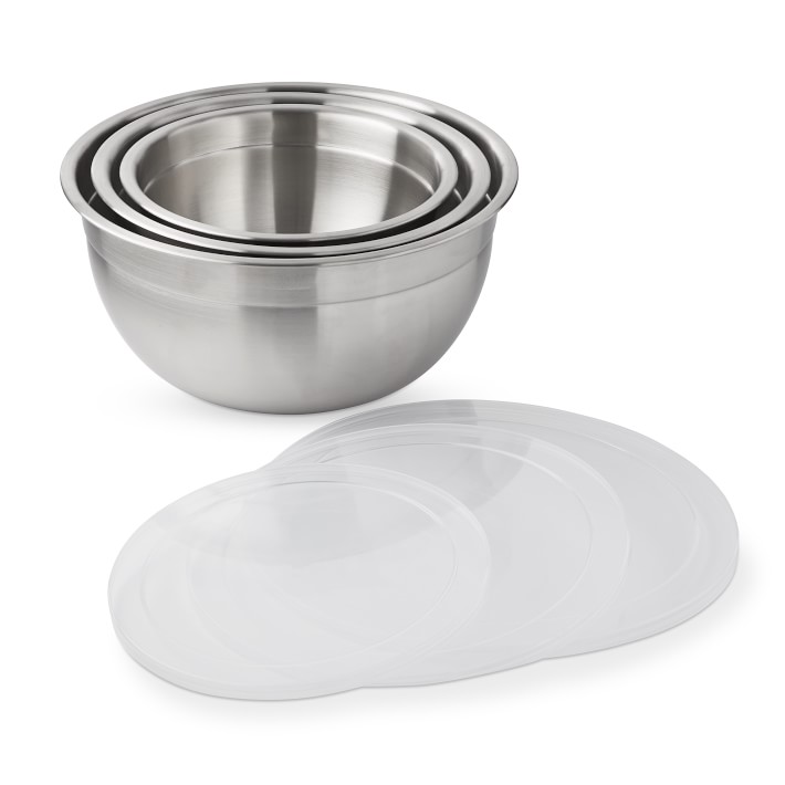Williams Sonoma Stainless Steel Mixing Bowls 