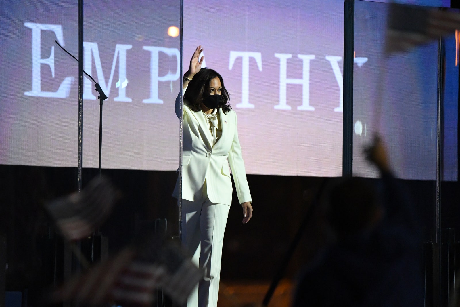 Kamala Harris' Victory Speech Suit and the Powerful History of Women Wearing White in America