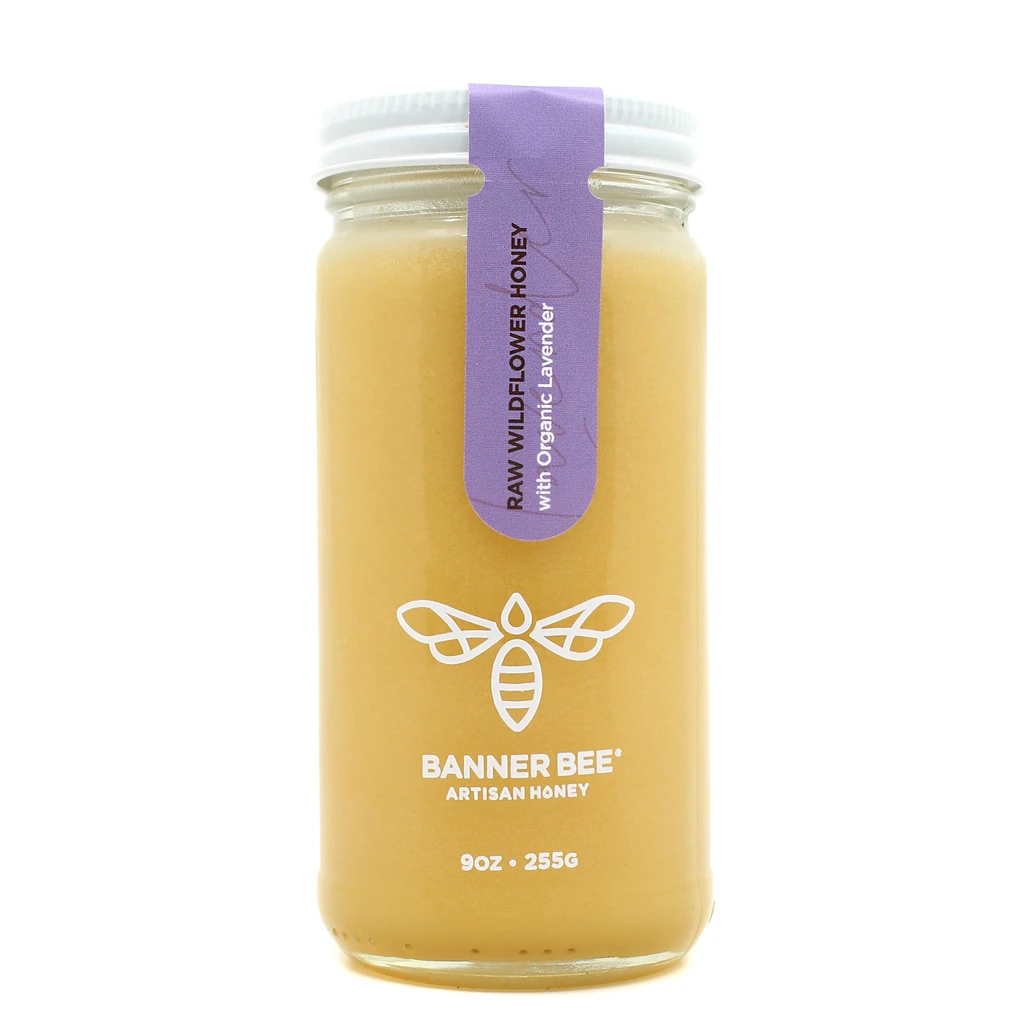 Banner Bees Lavender Infused Honey 