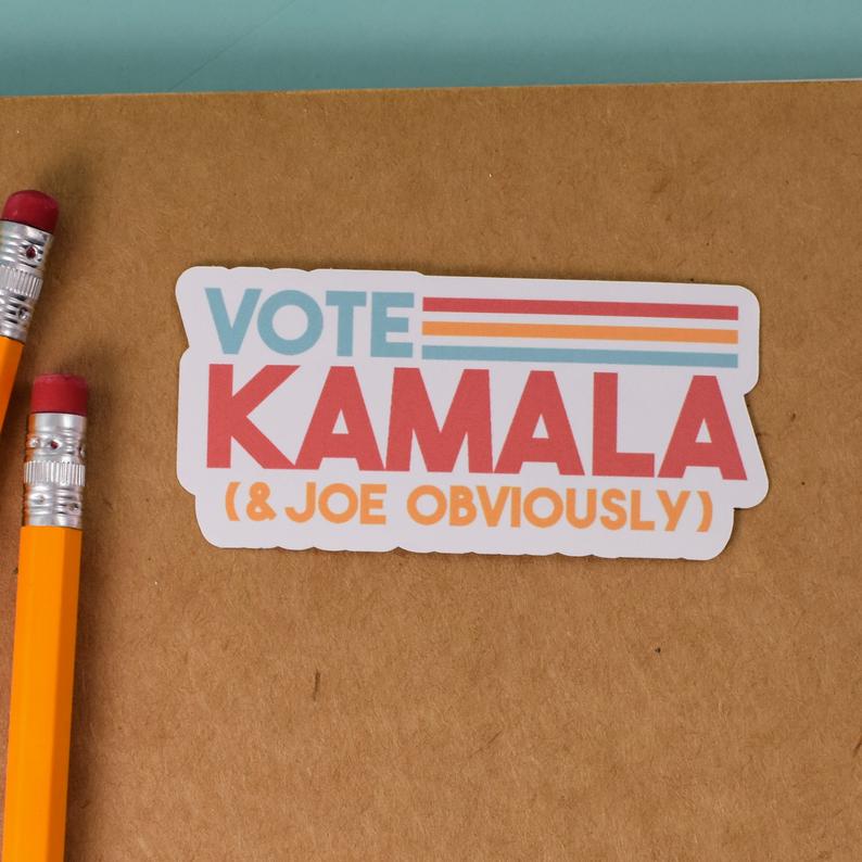 Vote Kamala (& Joe Obviously) Sticker